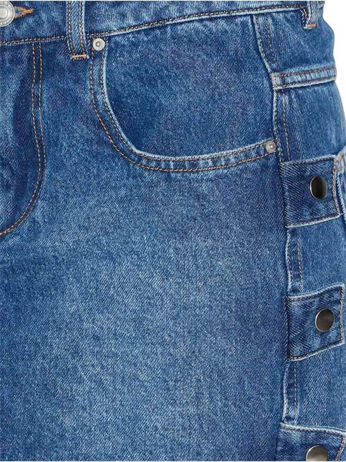 Gonna con toppa denim MARANT ETOILE | JU0246FAB3H02E30BU